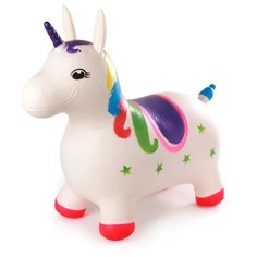 Игрушка-попрыгун Veld Co Единорог (85521) белый