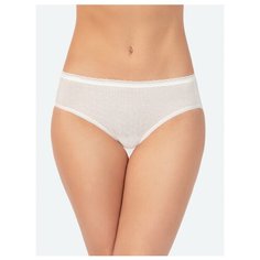 Vis-a-Vis Трусы слипы классические с тесьмой на поясе, размер XS, off white