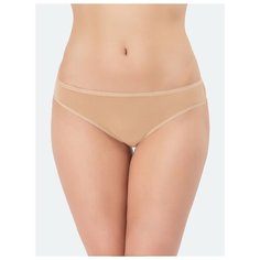 Vis-a-Vis Трусы слипы классика средней посадки, размер L, beige