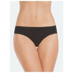 Vis-a-Vis Трусы слипы средней посадки с кружевом, размер S, black