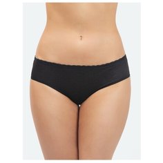 Vis-a-Vis Трусы слипы классические с тесьмой на поясе, размер L, black