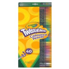 Crayola Цветные карандаши выкручивающиеся 40 цветов (68-7411)