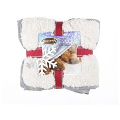 Подстилка-плед для собак Scruffs Winter Snuggle 110х75 см серый