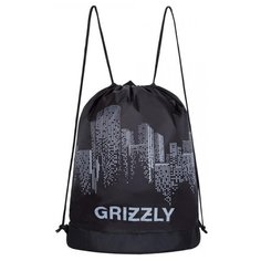 Grizzly Мешок для обуви (OM-021) черный