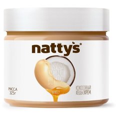 Nattys Паста Кокосовый кешью-крем Whitey 325 г