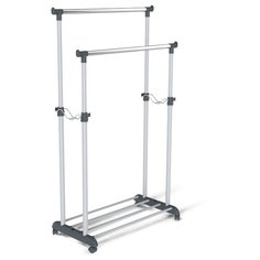 Напольная вешалка Sheffilton CH-4149 темно-серый/светло-серый/хром