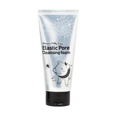 Elizavecca маска - пенка Elastic Pore Cleansing Foam на основе древесного угля, 120 мл