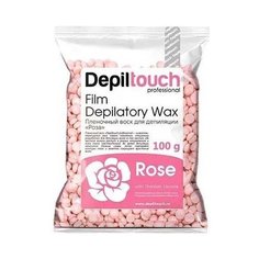 Depiltouch Пленочный воск "Роза" в гранулах 100 г