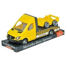 Набор машин Тигрес Mercedes Sprinter (39711) желтый