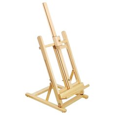 Мольберт Белоснежка с выдвижной мачтой (50-BS) натуральный