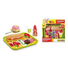 Набор продуктов с посудой Xing Jia Toys 1819956 разноцветный