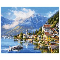 Schipper Картина по номерам "На озере Халльштатт" 40х50 см (9130802)
