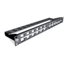 Патч-панель Brand-Rex MMCPNLX24SIJ2MAN черный 1 шт.