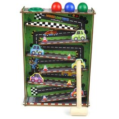 Стучалка Woodland Горки. Автодром зеленый