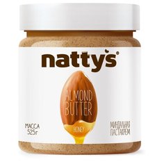 Nattys Миндальная паста-крем Honey с мёдом 525 г