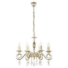 Люстра Arti Lampadari Fortezza E 1.1.8 G, E14, 320 Вт