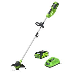 Триммер аккумуляторный greenworks 2101507ub G40LTK4
