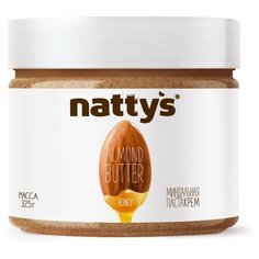 Nattys Миндальная паста-крем Honey с мёдом 325 г