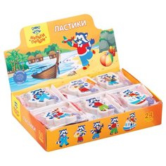 Мульти-Пульти Набор ластиков Приключения Енота, фигурные, 24 шт ассорти