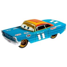 Легковой автомобиль Mattel Тачки Марио Андретти (W1938/DLY79) 1:55 8 см голубой