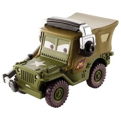 Внедорожник Mattel Тачки Сержант в наушниках (W1938/BDX15) 8 см зеленый