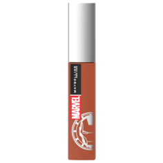 Maybelline New York Super Stay Matte Ink Коллекция Marvel жидкая помада для губ стойкая матовая, оттенок 75, Fighter