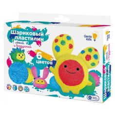 Шариковый пластилин Genio Kids 6 цветов (TA1802)