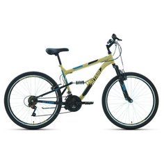 Горный (MTB) велосипед ALTAIR MTB FS 26 1.0 (2020) бежевый 16" (требует финальной сборки)