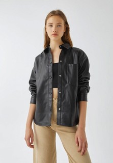 Куртка кожаная Pull&Bear