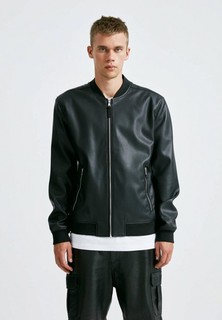 Куртка кожаная Pull&Bear