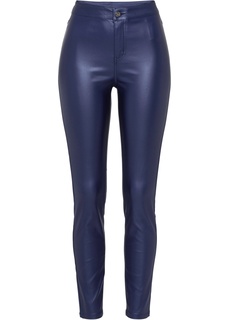Брюки из искусственной кожи Bonprix