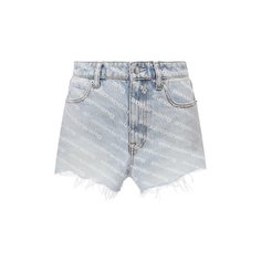 Джинсовые шорты Denim X Alexander Wang