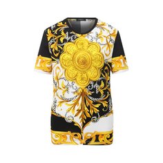 Хлопковая футболка Versace