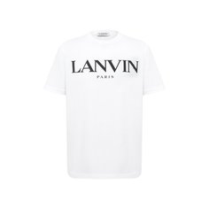 Хлопковая футболка Lanvin