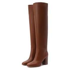 Кожаные сапоги Gianvito Rossi