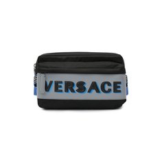 Текстильная поясная сумка Versace