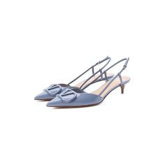 Кожаные туфли Valentino Garavani VLOGO Valentino