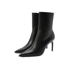 Кожаные ботильоны Versace
