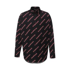 Хлопковая рубашка Balenciaga