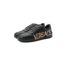 Кожаные кеды Ilus Versace