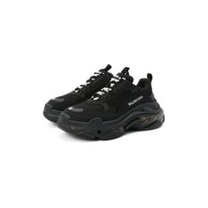 Текстильные кроссовки Triple S Balenciaga