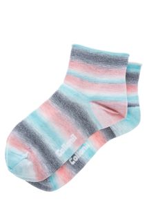 Короткие разноцветные носки из вискозы Collonil