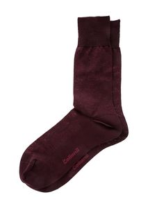 Бордовые носки из мерсеризованного хлопка Collonil
