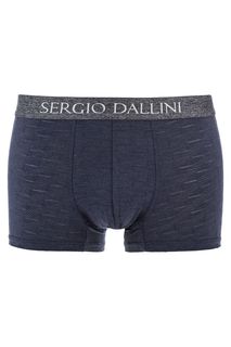 Трусы-боксеры синего цвета Sergio Dallini