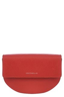 Маленькая поясная сумка из мягкой кожи Mini Bag Coccinelle