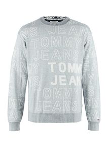 Джемпер из хлопка с логотипом бренда Tommy Jeans