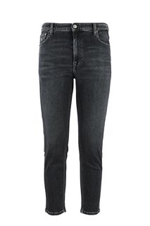 Серые джинсы с заломами Dad Jean Tommy Jeans