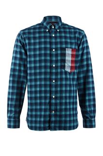 Рубашка в клетку с воротником button-down Tommy Hilfiger