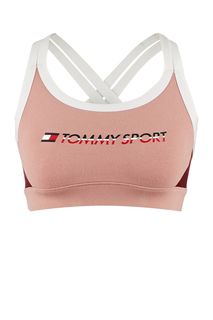 Хлопковый топ в спортивном стиле Tommy Sport