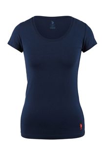 Облегающая домашняя футболка с круглым вырезом U.S. Polo Assn Underwear